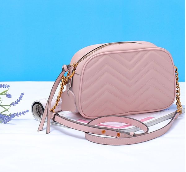 

women genuine leather cowhide handbags fashion shoulder bag with chain 447632 448065