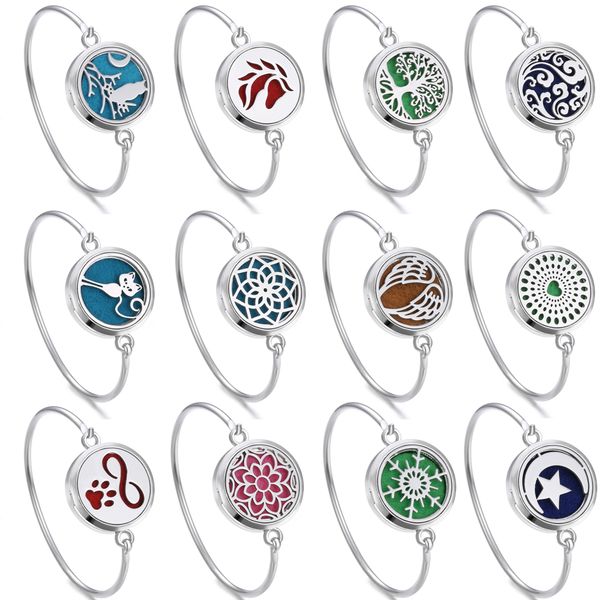 

Aromatherapy perfume bracelet e ential oil diffu er locket bracelet ilver tainle teel cat perfume bangle magnetic open bracelet