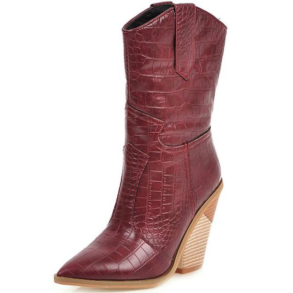 

short boots sharp, Black