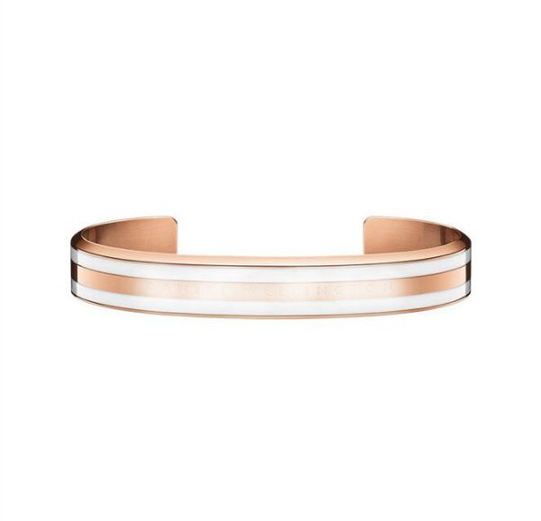 

fashion 316l surgical grade stainless steel cuff bangle titanium steel c-shape bangle bracelet for lovers couples, Black