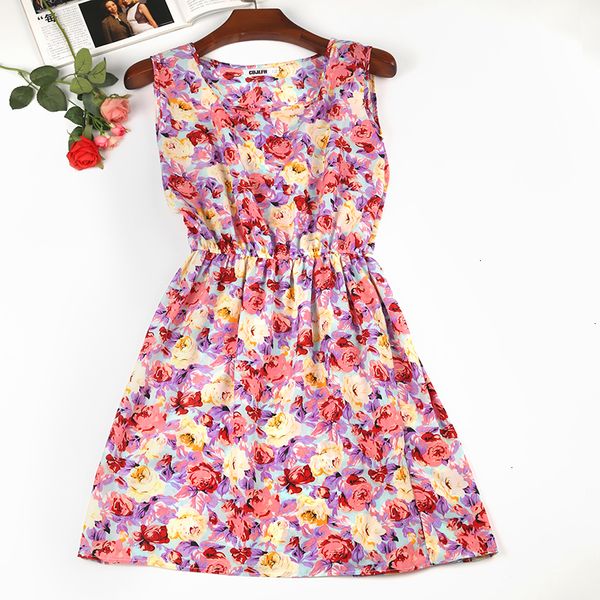 

woman clothes women dresses dress summer europe and america spring casual sleeveless dress o neck beach dresses for women clothing, Black;gray