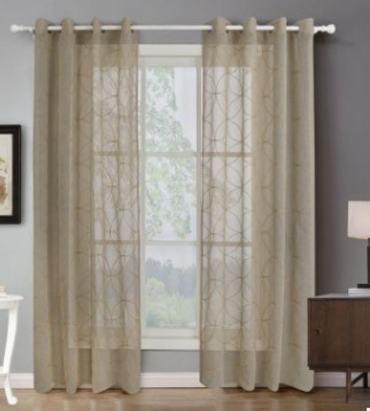 

2020 embroidered curtain and curtains single piece 140x220cm