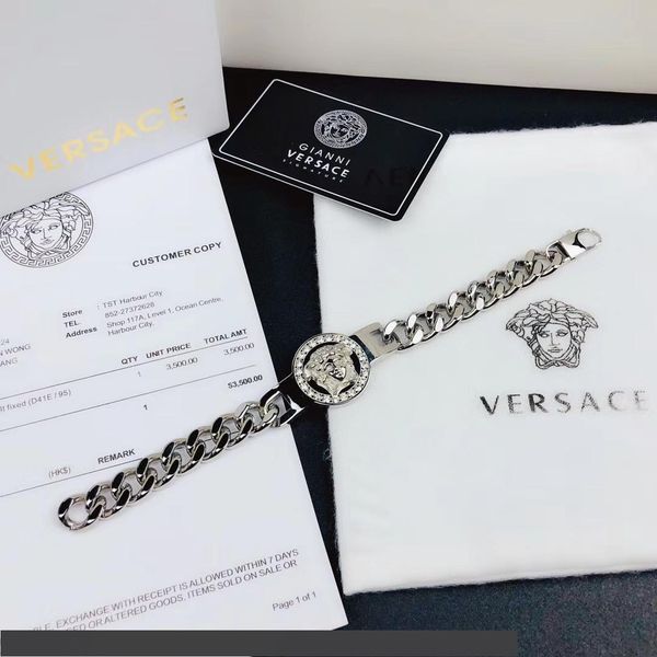 

новые модные брендовые ювелирные изделия браслеты из нержавеющей стали браслеты pulseiras кожаные браслеты для мужчин женщин без коробки, Golden;silver