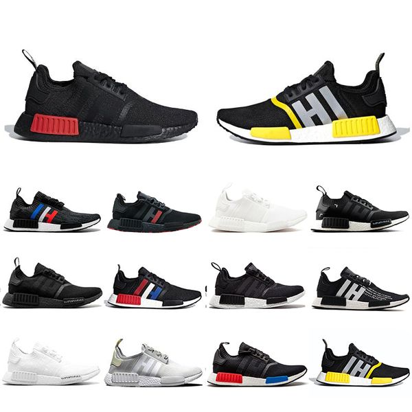 

2019 новый r1 кроссовки thunder бред oreo runner primeknit о.г. atmos япония тройной черный белый mens красный мрамор спортивные кроссовки 3