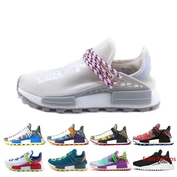 

new human race trail solar afro pack running shoes men women creme nerd pharrell williams hu runner solarhu trainers sport sneaker size 5-12