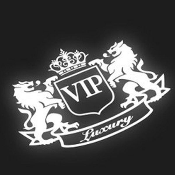 

vip lion car motorcycle electric random stickers modified reflective autos decals
