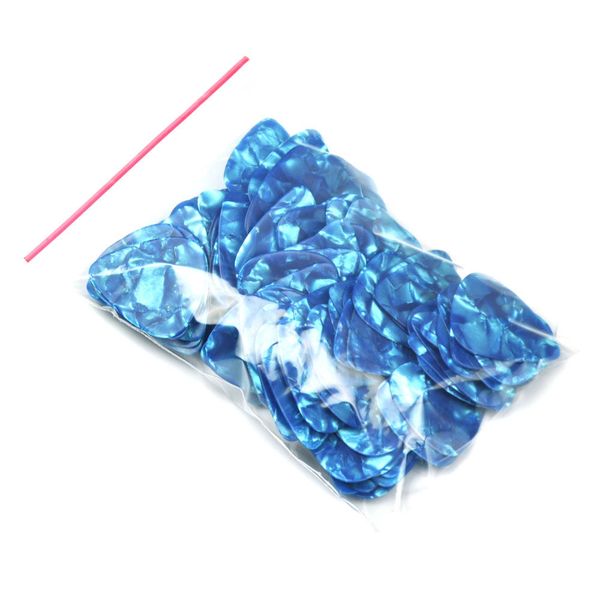 

много 100шт sky blue celluloid медиаторы 0.71mm 0.96mm