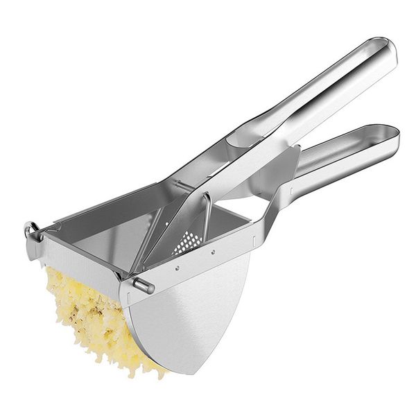 

Potato Ricer Stainless Steel Potato Masher Creative Potato Ricer Masher For Baby Food Fruit Vegetable Juicer Kitchen Gadget