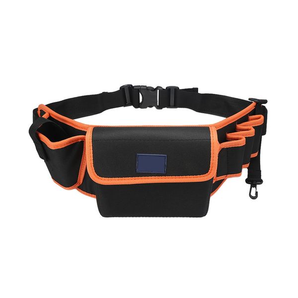 

canvas waist repair tool bag pouch organizer with electric drill pocket
