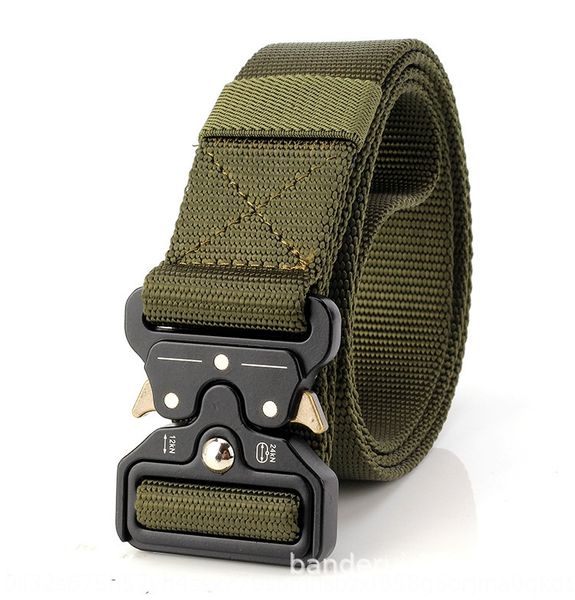 

dgdit 3.8cm men's multi-functionaltraining outdoor beltbuckle nylon tactical belt 3.8cm men's multi-functionaltraining outdoor bel, Black;brown