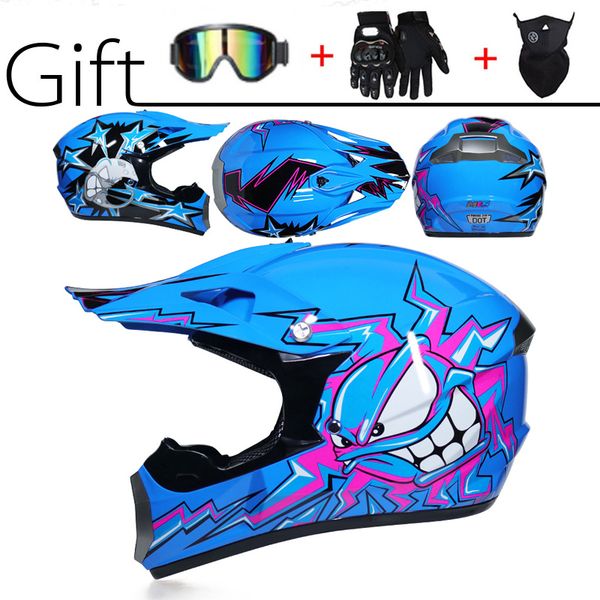 

super-cool motorcycle off-road helmet atv dirt bike helmet downhill full face 3 gifts&a lot of design capacetes