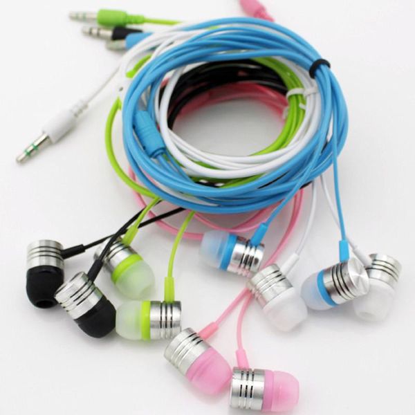 Promoção barato Super Bass Stereo In Ear fone Headphone Headset 5 cores de envio de fábrica Preço Grátis