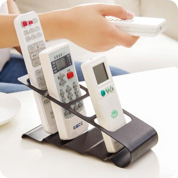 

practical remote control holder case 4 frame holder tv step remote control mobile phone stand storage caddy organiser