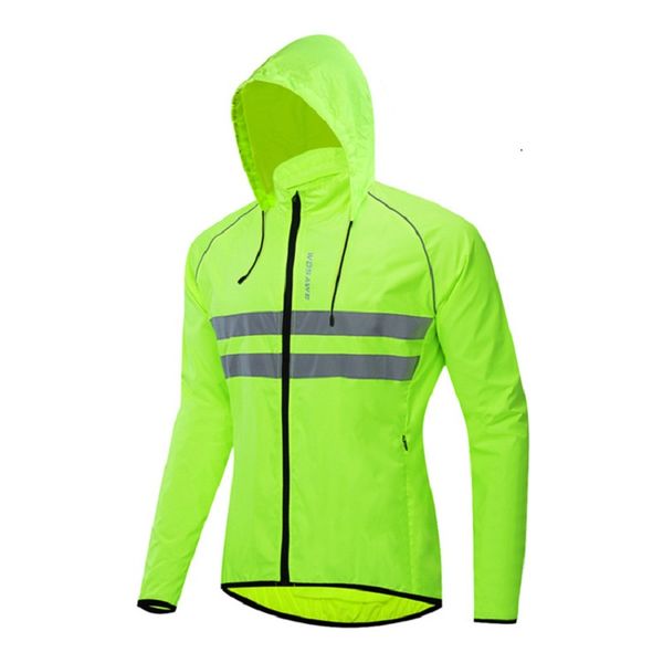 

wosawe hoodie autumn cycling jacket men pro team lightweight windproof cycling windbreaker reflective wind coat
