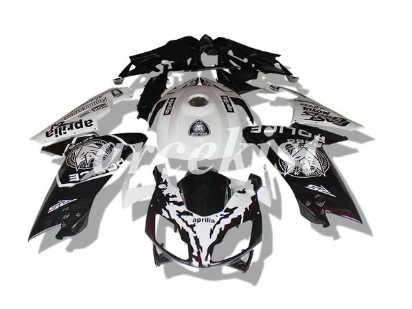 

мотоцикл новый abs инъекция полный комплект обтекатели, пригодный для aprilia rs125 07 08 06 09 10 11 2006-2011 кузовостроение набор белый ч