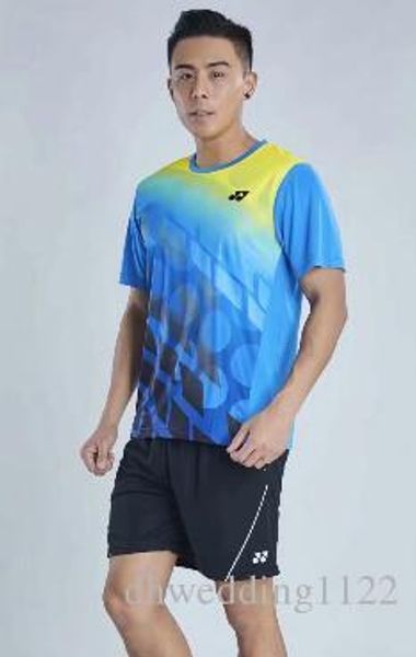 

222 222 Men Sport Tennis Shirt Outdoor Clothing Kit Running T-shirt Sportswear Table Badminton Soccer Jerseys Quick Dry Fitness Clothes