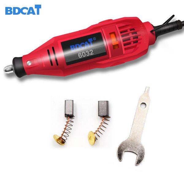 

bdcat eu/us plug dremel grinder diy electric hand mini drill machine with accessories variable speed dremel rotary grinder tools