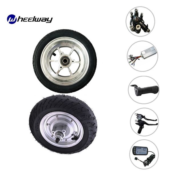 

9 inch 48v 350w 800w front and rear hub motor kit electric bicycle wheel motor electric scooter electrica bicycle accessories
