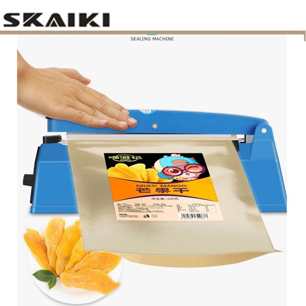 

big seal length 400mm sealing machine plastic bag sealer sk-400 220v sealing machine for home and factory use