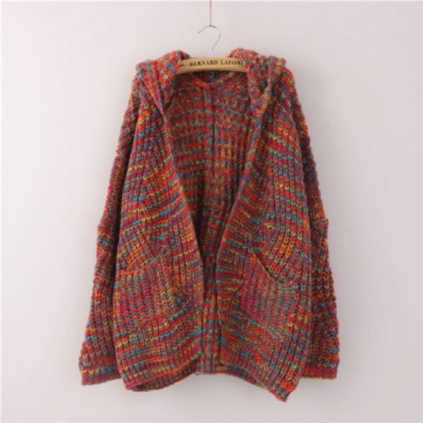 

для женщин дизайнер knit кардиган люкс свитера для молодежи девочек брэнд мода tops длинный свитер пальто колледжа стиль 2020 зима новый, White;black