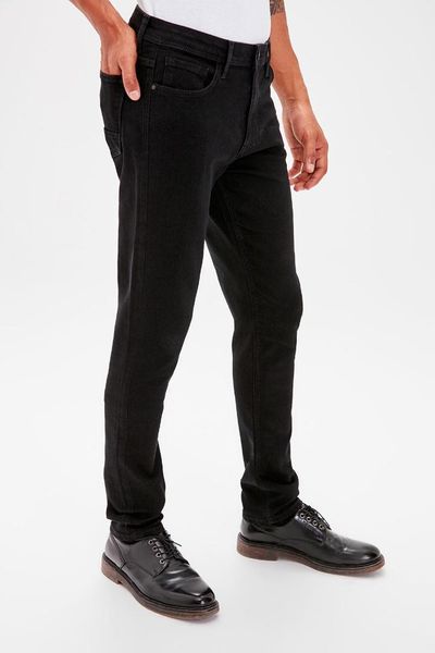 

trendyol black male skinny jeans tmnaw20je0001, Blue
