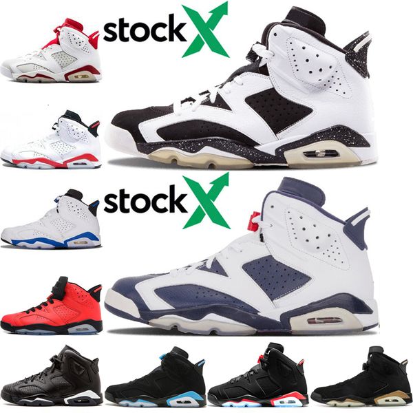 

luxury 6 6s basketball shoes for men black infrared 3m reflect unc stock x men dmp carmine oreo olympic angry bull sport trainers