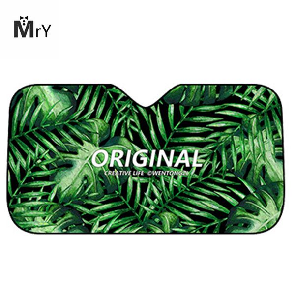 

окна автомобиля лобовое стекло зонт чехлы для обычного автомобиля светоотражающая фольга анти-уф-занавес передняя красочный и крутой присоск