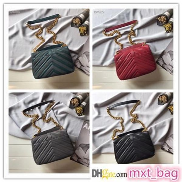 

высокое качество женщины с большой lampskin кожа chevron crossbody bag классический стиль vintage gold chain сумка горячие стиль сумка