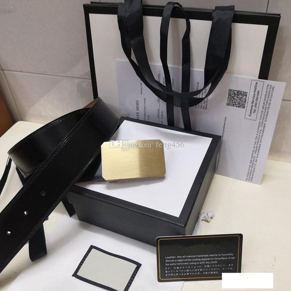 

brand new 2019 leather belt big gold buckle leather belt designer men and women new men's leather belt sh, Black;brown