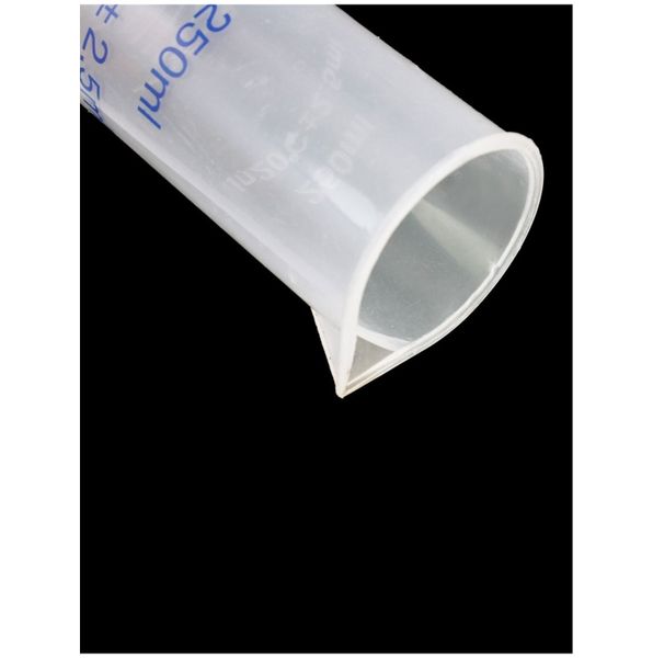 

cylinder height 31.5 cm cup plastic, 250 ml liquid measurement