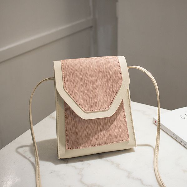 

2020 new messenger female bag tassel student mobile phone coin purse key female soft leather