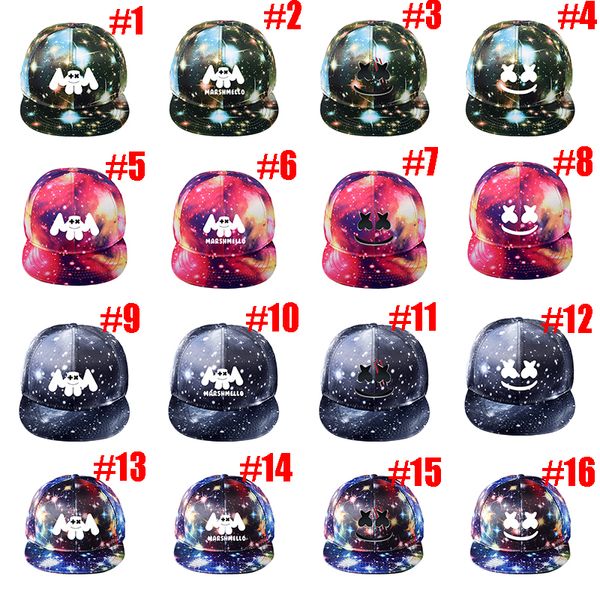 

dj marshmello baseball caps pure cotton cap adjustable snapback hats for women men music hat tc190328w 50pcs