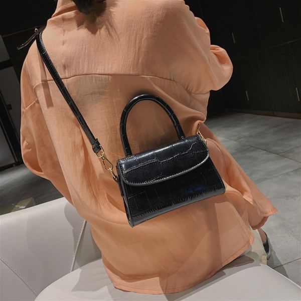 

small bag girl 2019 small alligator tattoo handbag single shoulder slanting bag