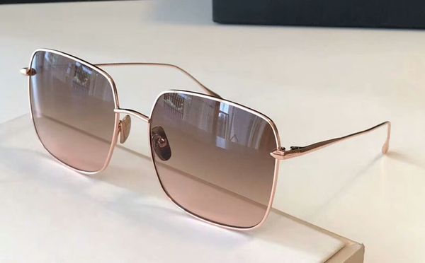 

rose gold metal square sunglasses with brown lens sun glasses 523 women sunglasses shades new with box, White;black