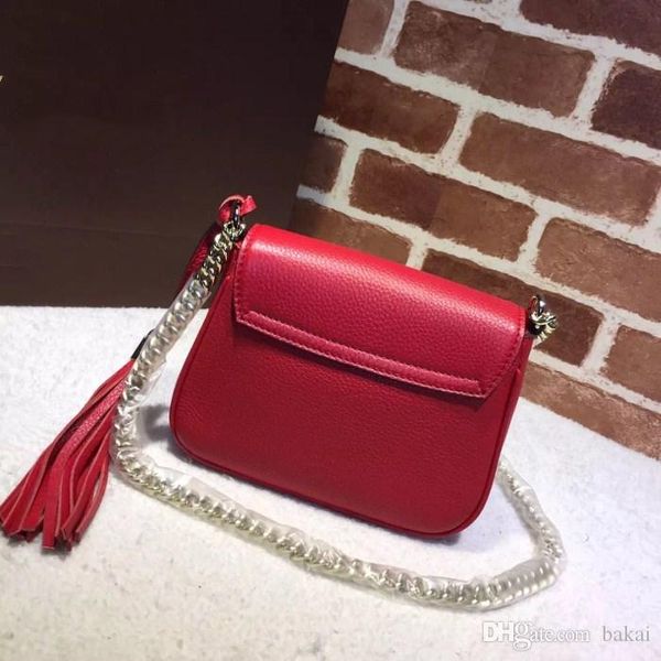 

quality hight brand designer women hobos genuine leather cowhide handbags fashion tassel soho shoulder bag with chain 323190