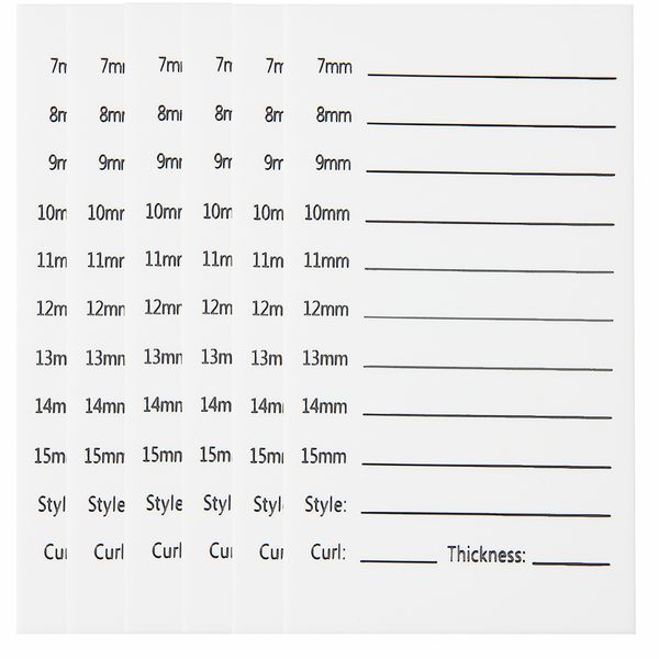 

10pcs eyelash glue holder acrylic lash pallet individual eyelash extension tool volume eyelashes pad makeup tools private logo
