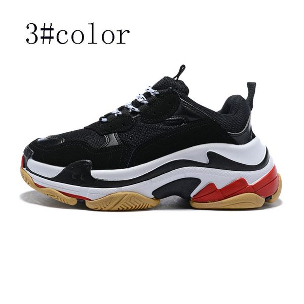

designer shoes fashion paris 17 fw casual of triple s sneaker mens women black pink white sports sneakers size 36-45 g068