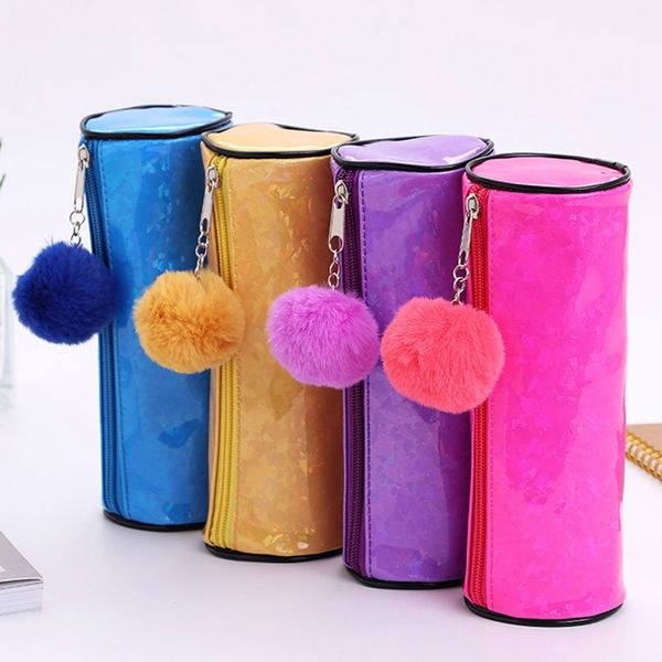 

новый реверсивный блесток пенал для девочек школьные принадлежности супер большой школьные принадлежности подарок волшебный пенал pencilcase