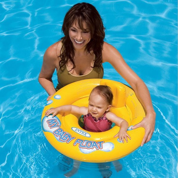 

for kids over 1 year old safety baby swim seat floating ring with schienale infant inflatable swimming training accessories a001