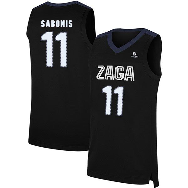 

brock ravet stitched youth gonzaga bulldogs corey kispert domantas sabonis college basketball jersey navy black white