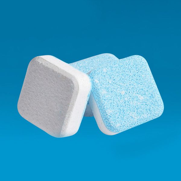 

5/10pcs solid washing machine cleaner effervescent tablet washer deep cleaning