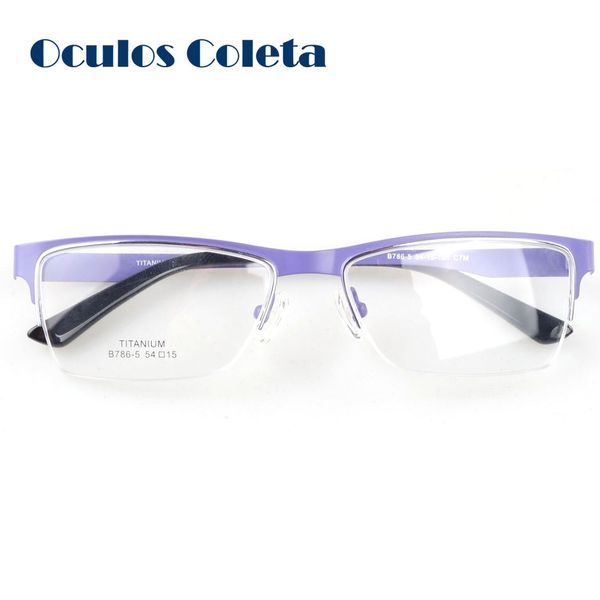 

violet titanium eyeglasses frames for women, Silver
