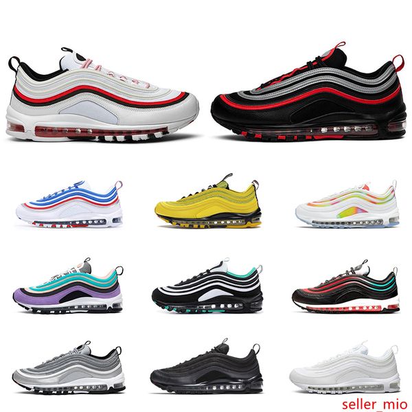 

triple black running shoes for men women trainer 3m reflective white bred bright citron game royal iridescent men sports sneakers runner