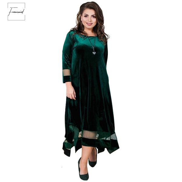 

6xl maxi dress large size winter women dress 5xl plus size vestidos party dress big size clothing long evening 2019, Black;gray