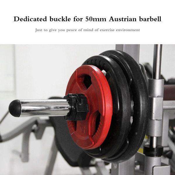 

2 pair 50mm/25mm spinlock collars barbell collar lock dumbell clips clamp weight lifting bar gym dumbbell fitness body building