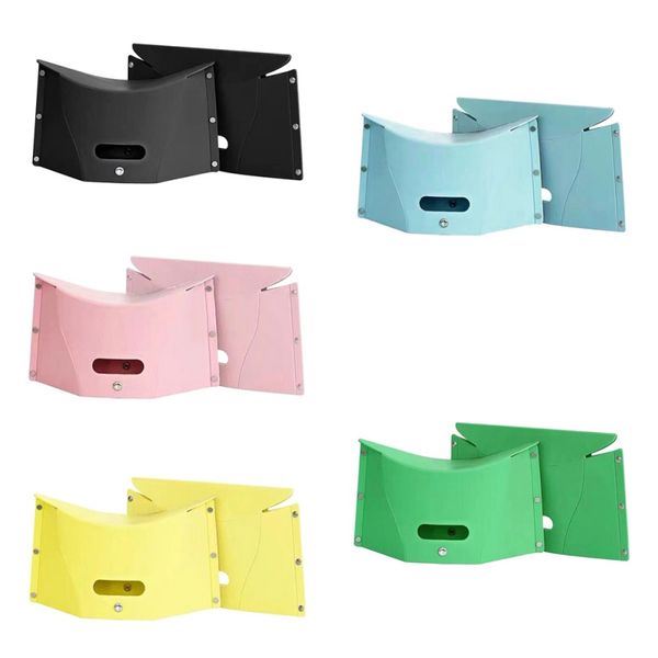 

camping складной табурет портативный открытый рыбалка табурет пластик легкий складной стул для походной путешествия