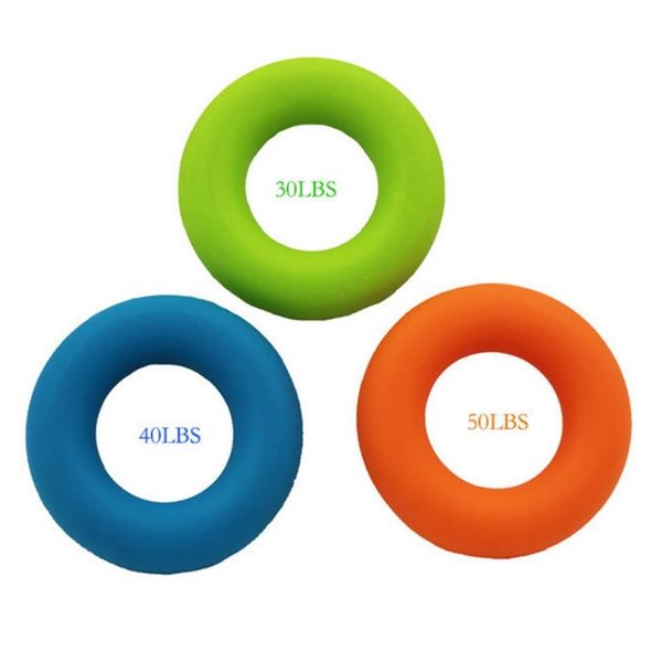

1 pcs 7cm diameter strength hand grip ring muscle power training rubber ring exerciser gym fitness gripper strength finger ring hand grips
