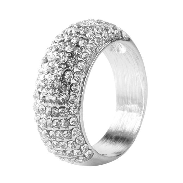 

shining full men women's ring couples ring lovers classic valentine gifts christmas clearance, Slivery;golden