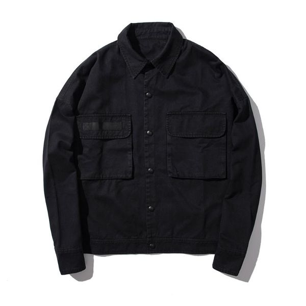 

denim jacket black mens jackets and coats cargo hip hop jeans jacket for men streetwear 2020 autumn outwear male, Black;brown