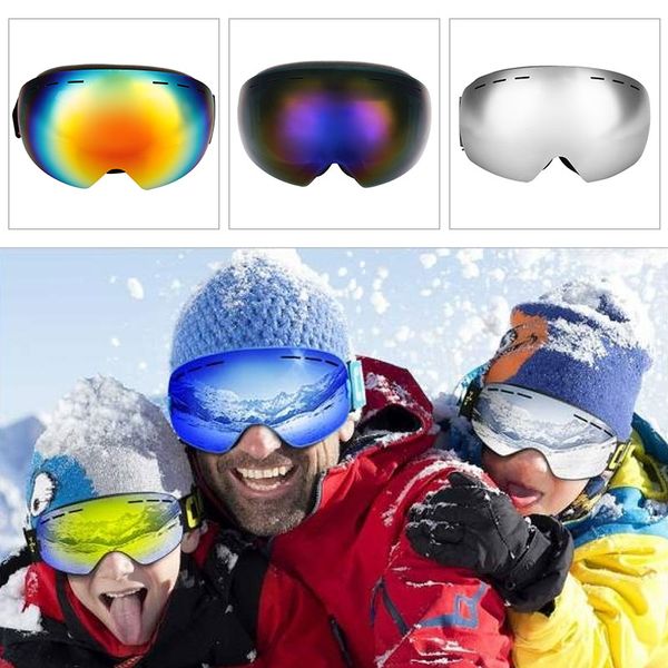 

ski goggles wind mirror game cycling windproof h018 uv protection snowboard 2018 anti fog goggles durable